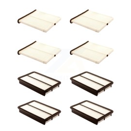 PUR 4x Air + 4x Cabin Filter (8 Total) Kit Replacement For Mazda CX-5 3 Sport 6 KFL-101493