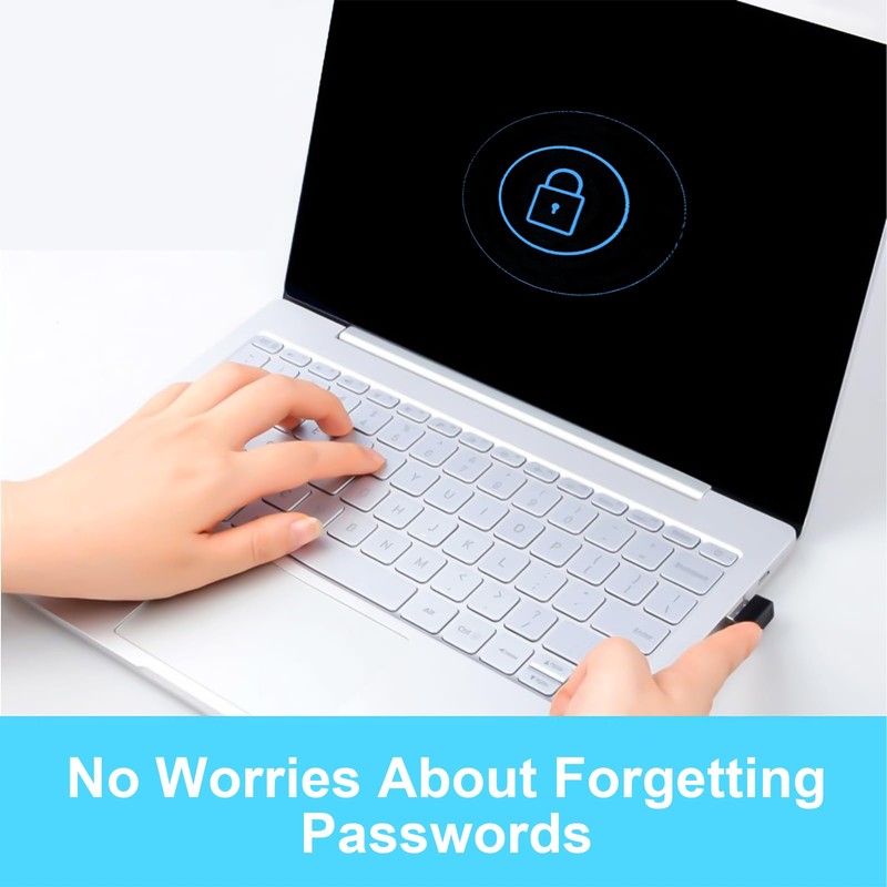 COPLKY USB Fingerprint Key Reader Advanced Security Access Window Hello