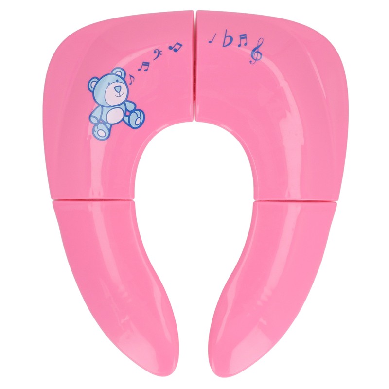 Child Folding Toilet Seat Reusable Non Slip Suction Cups Multifuntional