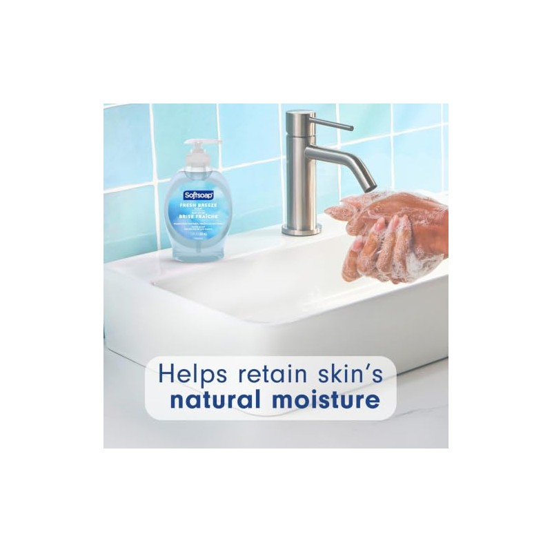 Softsoap Liquid Hand Soap, Fresh Breeze - 7.5 fluid Ounce