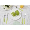 ANNOVA Silverware Set 20 Pieces Stainless Steel Cutlery Color Handle