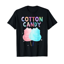 Funny Cotton Candy Design For Girls Boys Kids Sugar Lovers T-Shirt