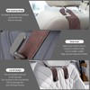 Foribyw 2Pcs Car Headrest Hooks,360° Rotating Car Seat Hook, Universal