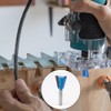 1Pcs Dovetail Router Bits, 1/2" Shank Half-Blind and Through Dovetail