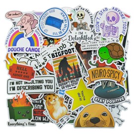 100 Fun Stickers, Creative Graffiti Stickers, Waterproof Stickers, Decorate Bicycles, Skateboards, Suitcases