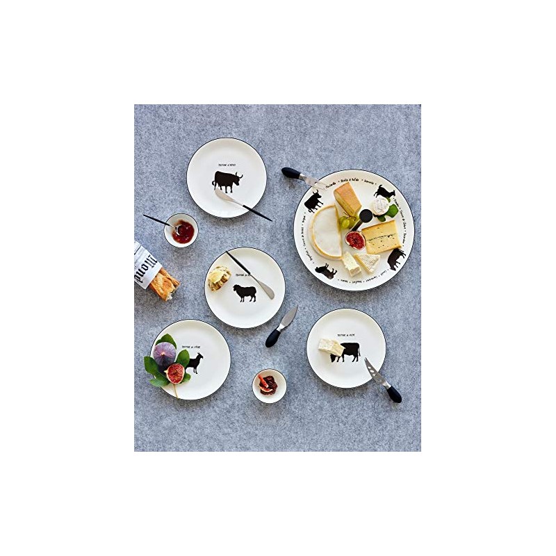 ASA Fromage Käsemesser Set, 100% Edelstahl, Silber, 3-teilig