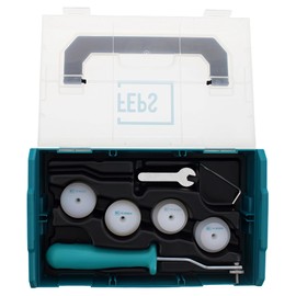 FEPS Tool FE-BOX002 Sealing Roller Assortment Box 9 Pieces Consisting of Handle FE-DE001 and 4 Rolls Each 2 Pieces