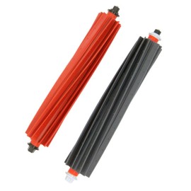 For Roborock 1 Set Main Brushes Compatible with Roborock S8, S8+, S8 Pro Ultra, Q5 Black/Red