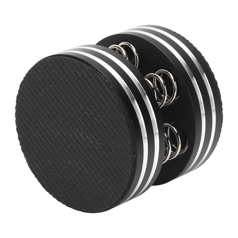 4PCS Spring Speaker Spikes Sound Dampening Feet for HiFi Amplifier/Speaker/Turntable/PlayerBlack