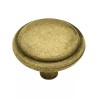 Liberty Hardware P6361AC-AE Antique Brass 1 1/4" Round Cabinet Drawer