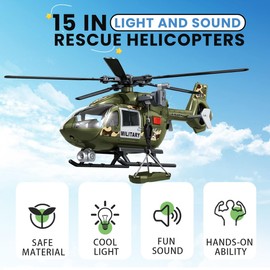 CSDCSD Rescue Transport Helicopters Kids Toys,Helicopters Toy with Crane and Transport Racks,Gifts for Age 3 4 5 6+ Years Old Boys Girls