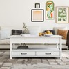 Panana Coffee Table, Lift Top Coffee Table with Hidden Compartment,