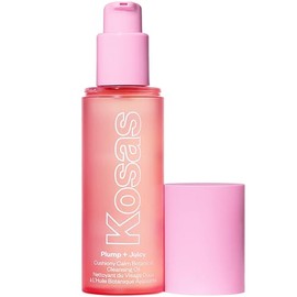 Kosas Plump + Juicy Cushiony Calm Botanical Cleansing Oil – Hydrating Makeup Remover for Sensitive Skin, Non-Greasy Oil Cleanser with Ceramides & Squa