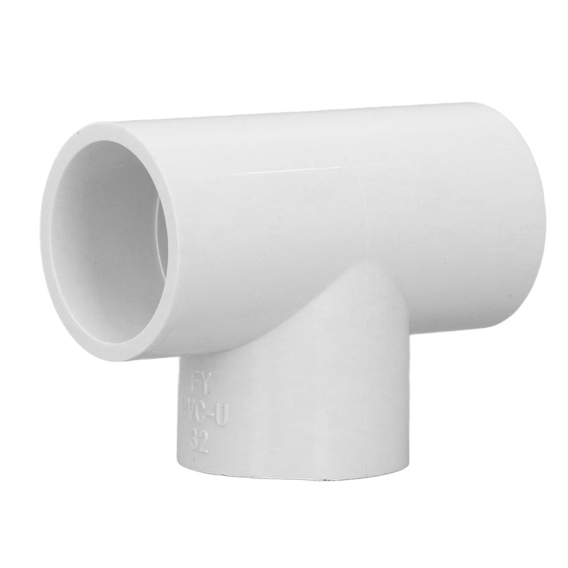 12pcs Slip Tee PVC Pipe Fitting T-Shaped Coupling Connector,Tee Pipe
