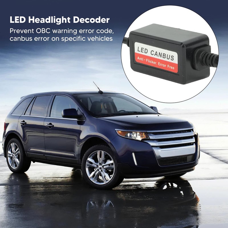 Led Headlight Decoder, 2PCS H8 H9 H11 LED Canbus Decoder