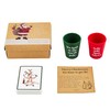 Mud Pie Christmas Card Drinking Game, Red