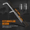 TONDA Telescoping Lug Wrench, Tire Iron Lug Nut Removal Tool