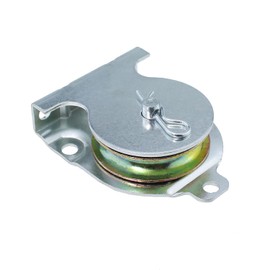 MTQY 2 Inch Wall Mounted Pulley Fixed Single Pulley Outdoor Sport Lifting Pulley Wire Rope Pulley Ceiling Pulley Suitable for Wall or Ceiling Mounting