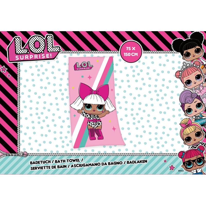 Herding Velour Towel, 100% Cotton, Multicolored, 150 x 75 cm