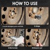 5-Piece Heavy Duty Bolt Extractor Set, 1/2" Drive Impact Lug
