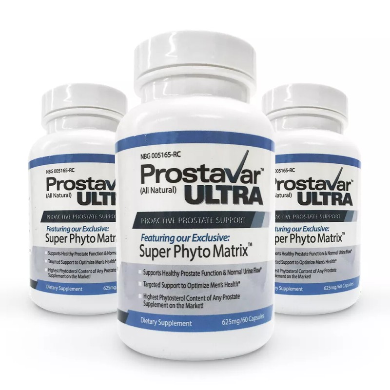 Prostavar Ultra 3 Bottle New Improve From Maker of Original