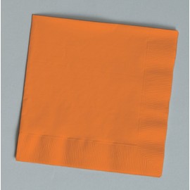 Sunkissed Orange 3-Ply Lunch Paper Napkins - 50 Pcs