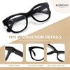 kunchu Reading Glasses for Women - Oprah Blue Light Reading