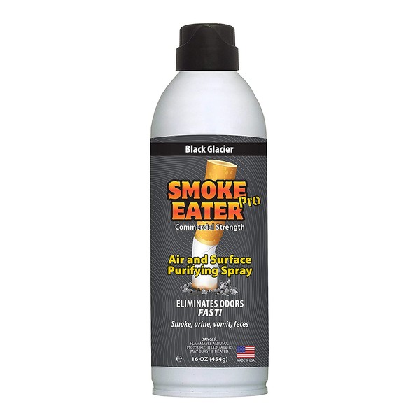 Smoke Eater Pro 16 oz Commercial Strength Fabric Odor Eliminator - Eradicates the Toughest Odors from any Apartment, Airbnb, Car (Rideshare) - No More Smoke or Bad Food Smells Left Behind.