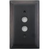 Deco Step Style Oil Rubbed Bronze 1 Gang Push Button