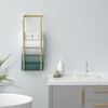 Rxvotocr Towel Rack for Bathroom Wall Mounted, Bathroom Towel Storage,