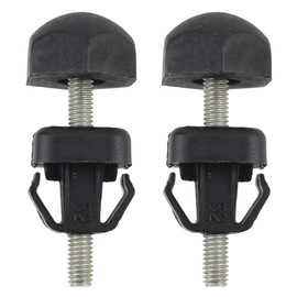 AUTOKAY 2 Set Hood Bumper Stops Fits for Ford F150 Super Duty Explorer Bronco