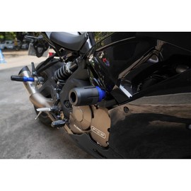 MOWOK Fit For Rebel 500 CMX500 2017-2022 2023 2024 CMX 500 Motorcycle Accessories Frame Sliders Falling Protector Engine gurad Crash Protection pad (Style A：Red)