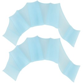 SPYMINNPOO Contour Swim Paddles Hand, 1 Pair Webbed Gloves Finger Swimming Diving Fins Swim Flippers Hand Paddle for Women and Men (M)