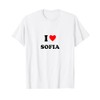 First name « I Heart Sofia I Love Sofia »