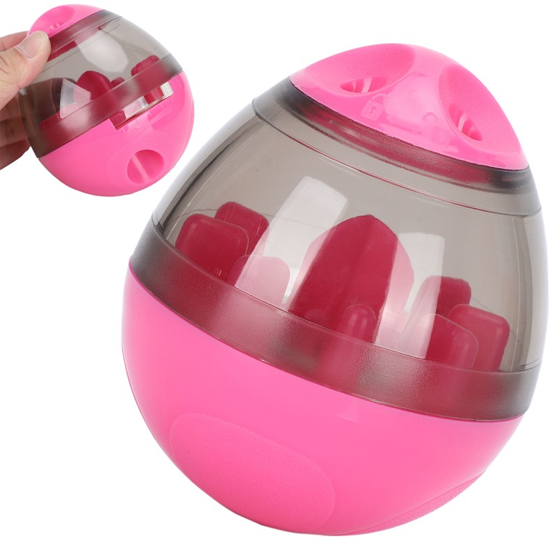 Pets Dogs Leaking Food Dispenser for Tumbler Ball ABS PC