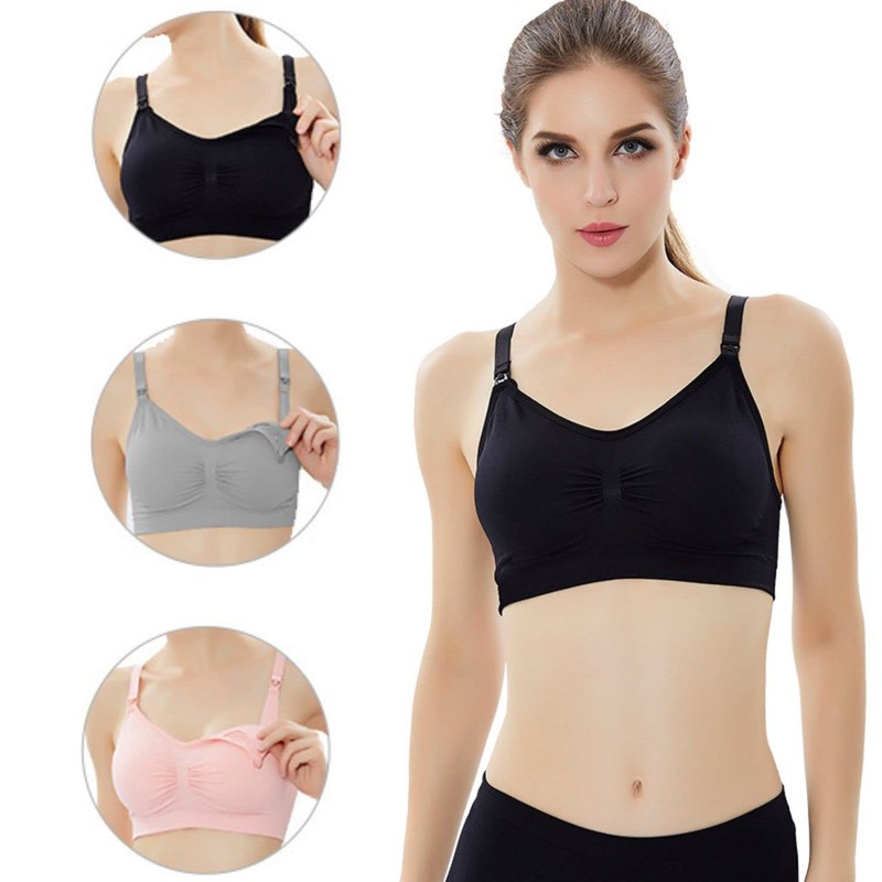 TAGNEFLOR Brasier de Lactancia para Mujer,Paquete de 3,Brasier de Lactancia