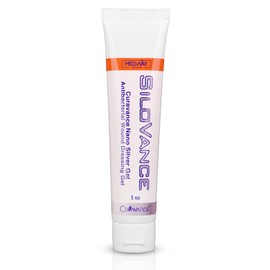 MedVance CuraVance SiloVance Nano Silver gel - White, 1 Fl Oz (Pack of 1)