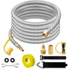 12FT Quick Connect Propane Hose for RV to Gas Grill,