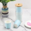 Tecbeauty Cotton Pads Holder Makeup Removers Pad Organizer Dispenser for