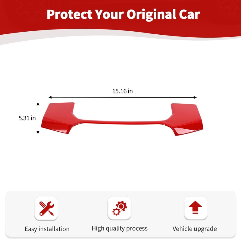 JOSHELA for RAM TRX Center Dashboard Storage Bin Trim Cover