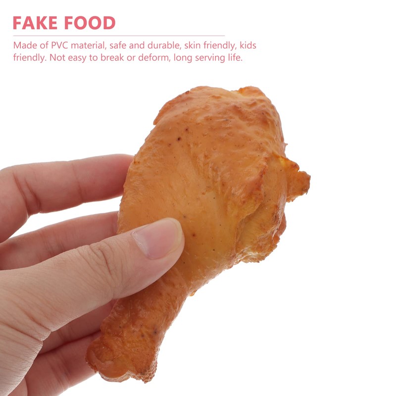 Toddmomy Chicken Thigh Chicken Thigh Chicken Thigh Artificial Chicken Leg