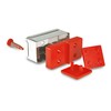 Staedter 15 Piece Embossing Domino Cookie Cutter with Ejector Set,