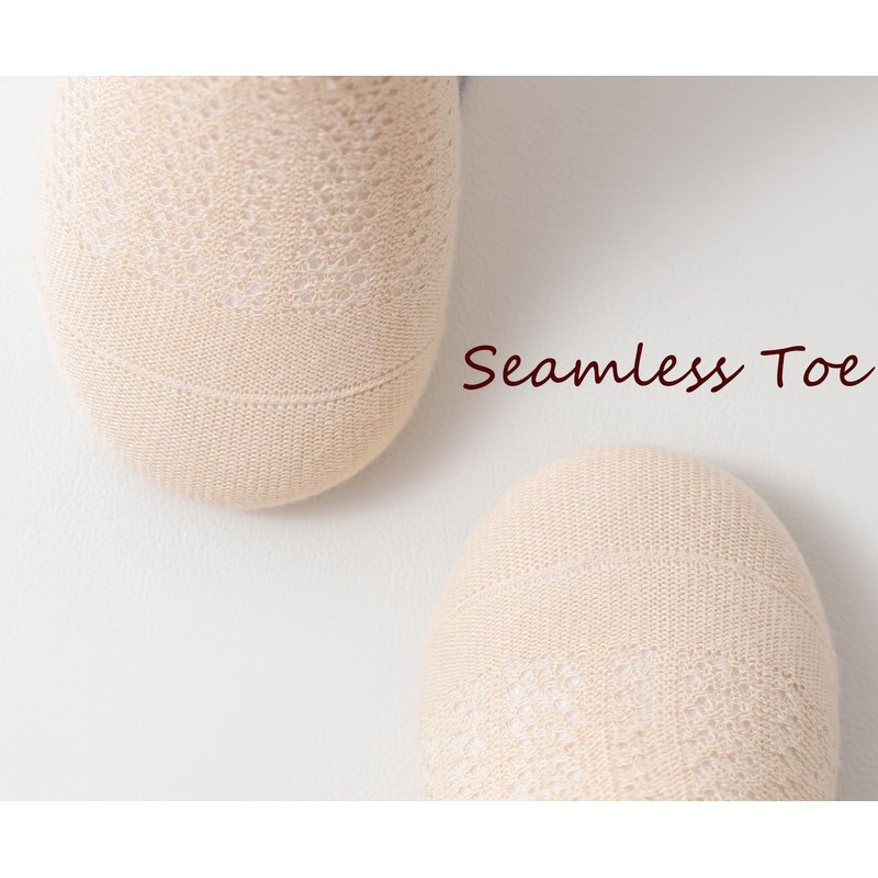 CHUNG Baby Toddler Girls Lace Trimmed Princess Ankle Socks Cotton