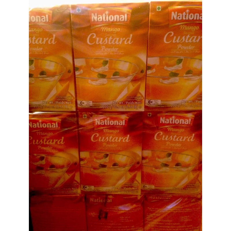 Mango Custard Powder By National