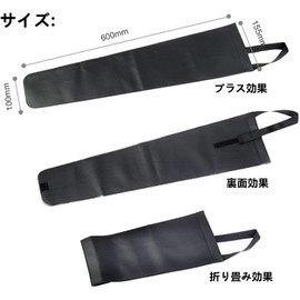 Car Leather Umbrella Case Cover Umbrella Case, Holds Up to 2 Pieces, Easy to Dispose of Water