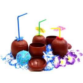 Dondor Coconut Cups, Tiki Bar Coconut Cups (12)