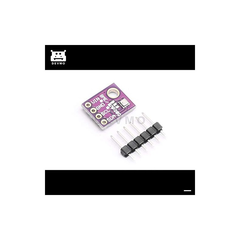 DEVMO BME280 Digital Temperature Humidity Barometric Pressure Sensor Module, 5V