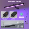 Onforu Black Light for Blacklight Tapestry,15'' Rechargeable Blacklight Picture Light