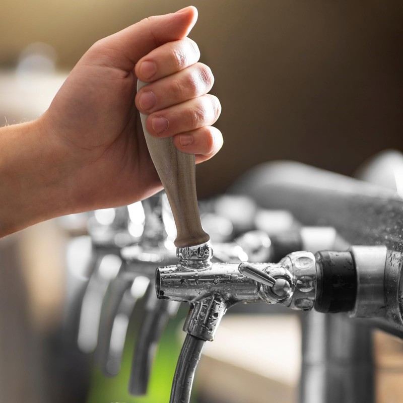 Pastlla Beer Tap Handle, Wooden Classical Style Beer Tap Handle