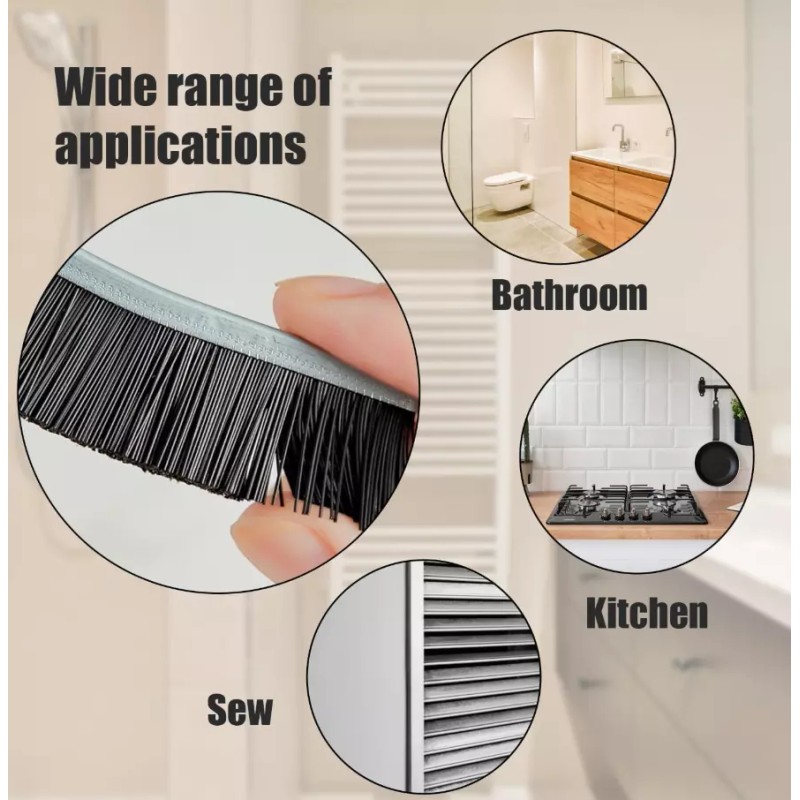 Crevice Cleaning Brush Gap Grout Hard Bristle Durable Stiff Tool